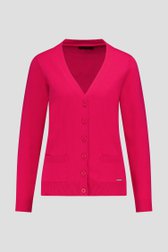 Photo produit 1 de Cardigan rose-mauve de Claude Arielle pour Femmes
