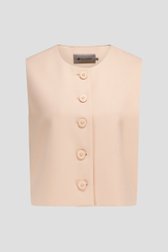 Cardigan sans manches rose saumon  de D'Auvry pour Femmes