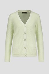 Cardigan vert clair scintillant de Claude Arielle pour Femmes