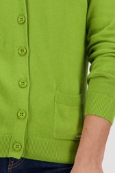 Cardigan vert de Claude Arielle pour Femmes