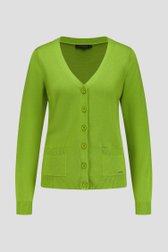 Cardigan vert de Claude Arielle pour Femmes