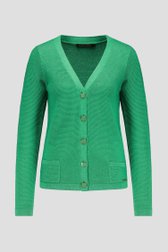 Cardigan vert scintillant de Claude Arielle pour Femmes
