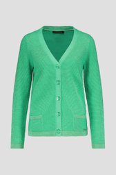 Cardigan vert scintillant de Claude Arielle pour Femmes
