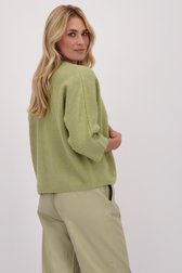 Le dos de Cardigan vert tendre de Libelle pour Femmes