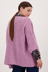 Cardigan violet clair avec laine de More & More pour Femmes