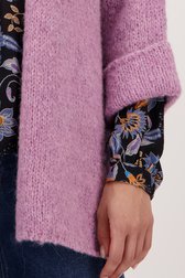 Cardigan violet clair avec laine de More & More pour Femmes
