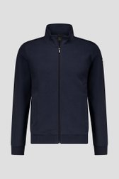 Photo produit 1 de Cardigan zippé bleu foncé de Bluefields pour Hommes
