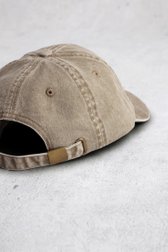 Photo produit 1 de Casquette beige à effet délavé de Louise pour Femmes