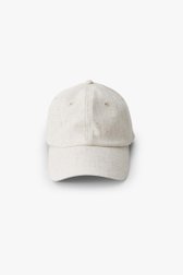 Casquette beige chinée de Opus pour Femmes