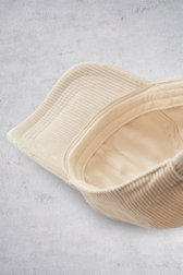 Détail de Casquette en velours côtelé beige de Opus pour Femmes