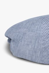 Casquette plate écrue-bleue de Michaelis pour Hommes