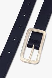 Ceinture fine bleu foncé de Liberty Island pour Femmes