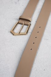 ceinture marron avec boucle dorée de D'Auvry pour Femmes