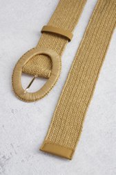 Photo produit 1 de Ceinture tressée beige de Liberty Island pour Femmes