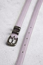 Ceinture violet clair avec boucle gris foncé de Louise pour Femmes