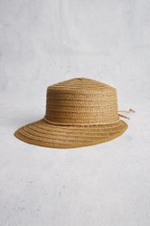 Chapeau tissé marron de Modeno pour Femmes