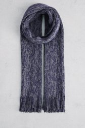 Le devant de Écharpe bleue chinée de Liberty Island pour Hommes