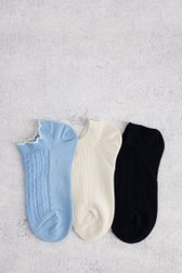 Le devant de Chaussettes basses - 3 paires de Camano pour Femmes