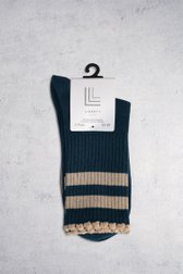 Photo produit 3 de chaussettes beiges/vertes de Liberty Island pour Femmes