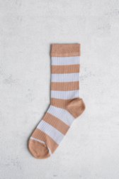 Chaussettes bleu clair-beige de MP Denmark pour Femmes