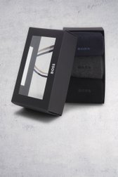 Photo produit 1 de Chaussettes bleu-gris - 3 paires de Hugo Boss pour Hommes