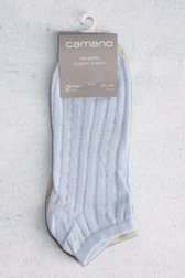 Chaussettes bleu-vert ajourées - 2 paires de Camano pour Femmes