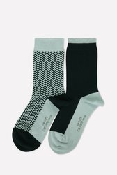 Chaussettes bleues - 2 paires	 de Camano pour Femmes
