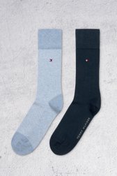 Chaussettes bleues - 2 paires de Tommy Hilfiger pour Hommes