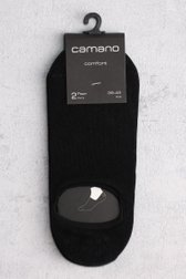 Photo produit 1 de Chaussettes footies noires - 2 paires de Camano pour Hommes