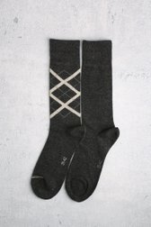 Chaussettes gris foncé - 2 paires de Liberty Island pour Hommes