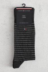 Photo produit 1 de Chaussettes hautes grises – lot de 2 paires de Tommy Hilfiger pour Hommes
