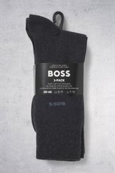 Photo produit 1 de Chaussettes hautes grises – lot de 3 paires de Hugo Boss pour Hommes