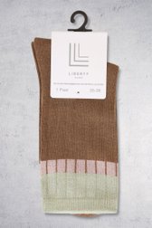 Le dos de Chaussettes kaki avec détail scintillant de Liberty Island pour Femmes