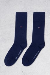 Chaussettes longues bleues - 2 paires de Tommy Hilfiger pour Hommes