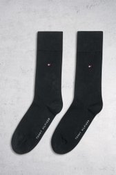 Chaussettes longues grises - 2 paires de Tommy Hilfiger pour Hommes