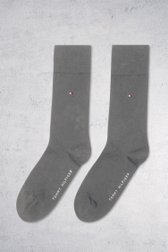 Chaussettes longues grises - 2 paires de Tommy Hilfiger pour Hommes