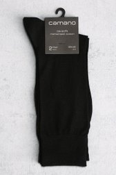 Chaussettes longues noires - 2 paires de Camano pour Hommes