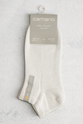 Chaussettes pailletées beige clair - 2 paires de Camano pour Femmes