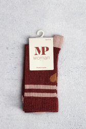 Photo produit 1 de Chaussettes pailletées rose foncé de MP Denmark pour Femmes