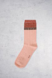 Le devant de Chaussettes rose pâle avec détail scintillant de Liberty Island pour Femmes