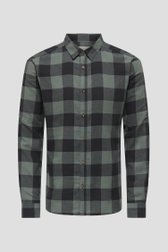 Photo produit 1 de Chemise à carreaux beige-noir - Slim fit de Only & Sons pour Hommes