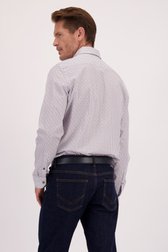 Le dos de Chemise à carreaux bleu et rouge - Regular fit de Dansaert Blue pour Hommes