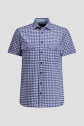 Photo produit 1 de Chemise à carreaux bleus – Regular fit de Ravøtt pour Hommes