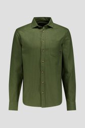 Photo produit 1 de Chemise à carreaux kaki - Regular fit de Ravøtt pour Hommes