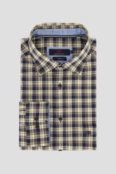 Le devant de Chemise à carreaux marron - comfort fit de Dansaert Blue pour Hommes