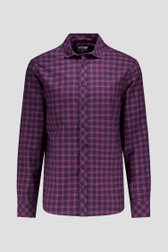 Photo produit 1 de Chemise à carreaux noir-violet - Regular fit de Casual Five pour Hommes