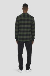 Le dos de Chemise à carreaux verte - Slim fit de Only & Sons pour Hommes
