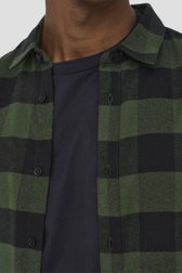 Détail de Chemise à carreaux verte - Slim fit de Only & Sons pour Hommes