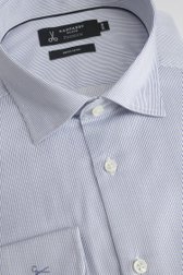 Photo produit 2 de Chemise à fines rayures bleues – Regular fit de Dansaert Black Premium pour Hommes