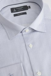 Photo produit 4 de Chemise à fines rayures bleues – Regular fit de Dansaert Black Premium pour Hommes